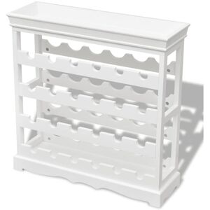 Berkfield Home - Mayfair Wine Cabinet Abreu White