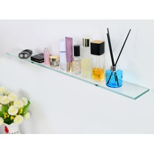 Meykoers - Clear Shelf Glass Panel 480x92mm Bathroom Accessories Glass Shelf Transparent Finish