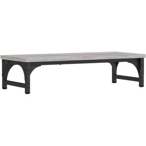 Monitor Stand Grey Sonoma 55x23x14 cm Engineered Wood Vidaxl Grey