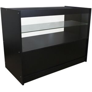 MONSTER SHOP MonsterShop Retail Counter Black Display Storage Showcase Cabinet - Black