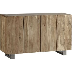 VERTYFURNITURE Natural Essential Live Edge Large Sideboard - Light Wood