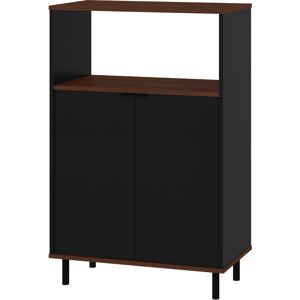 OUT & OUT ORIGINAL Out & out Brooklyn Black Sideboard - 67.5cm