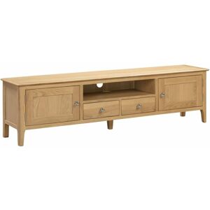 NETFURNITURE Penine Widescreen TV Unit - Oak