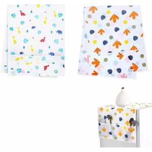 HÉLOISE Pieces Fridge Protective Cover, Fridge Cover, Washing Machine Cover, Waterproof, with Side Pockets, for Washing Machine, Fridge, Dryer (130 x 54 cm)