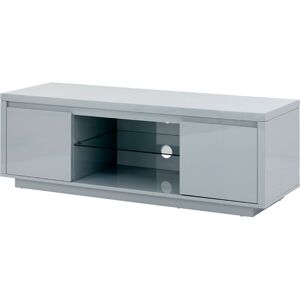 Polar High Gloss led Large tv Unit Grey - GFW