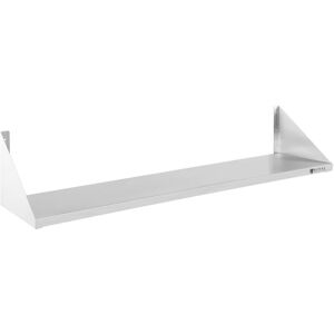 Royal Catering - Practical Simple Stainless Steel Kitchen Shelf Easy Mount And Clean 30X120Cm