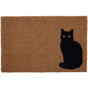 Premier Housewares - Black Cat Doormat