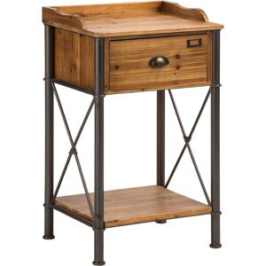 Premier Housewares Foundry 1 Drawer Table