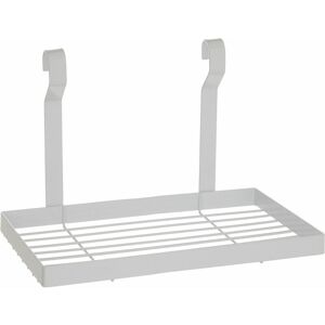 Premier Housewares - Sorello White Iron Single Shelf Storage Rack