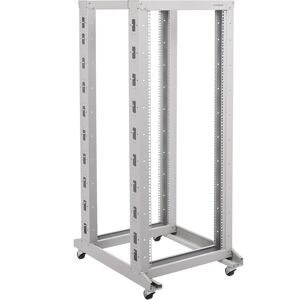 Rackmatic - Rack cabinet 19'' open 29U 600x800x1400mm white Open2 MobiRack by
