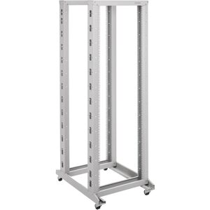 Rackmatic - Rack cabinet 19'' open 38U 600x1000x1820mm white Open2 MobiRack by