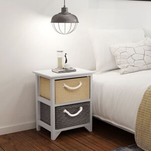 Royalton - Bedside Cabinets 2 pcs Wood