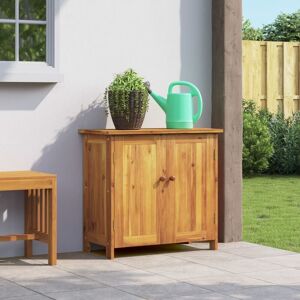 Garden Cabinet 75x35x70 cm Solid Wood Acacia - Royalton