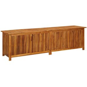 Berkfield Home - Royalton Garden Storage Box 200x50x58 cm Solid Acacia Wood