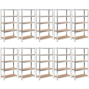 Berkfield Home - Royalton Heavy-duty Storage Rack 10 pcs