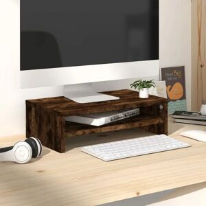 Royalton - Monitor Stand Smoked Oak 42x24x13 cm Engineered Wood