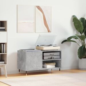 BERKFIELD HOME Royalton Record Cabinet Concrete Grey 85x38x48 cm Engineered Wood