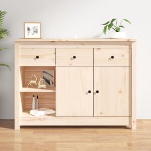 Royalton - Sideboard 100x35x74 cm Solid Wood Pine