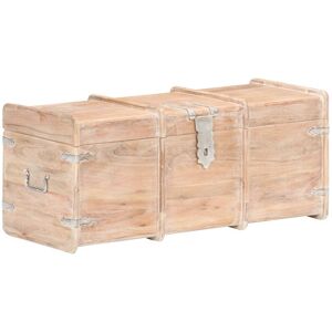 BERKFIELD HOME Royalton Storage Chest 90x40x40 cm Solid Acacia Wood