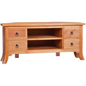 Tv Cabinet 100x40x45 cm Solid Wood Mahogany - Royalton