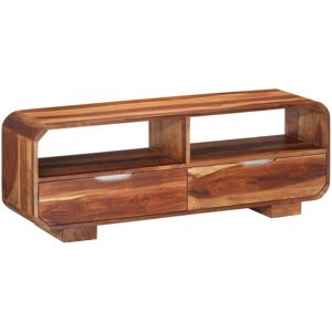 Berkfield Home - Royalton tv Cabinet 110x30x40 cm Solid Wood Acacia