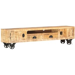 Royalton TV Cabinet 150x30x37 cm Solid Mango Wood