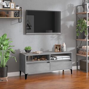 Tv Cabinet Concrete Grey 100x34.5x44.5 cm Engineered Wood - Royalton