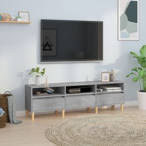 Tv Cabinet Concrete Grey 150x30x44.5 cm Engineered Wood - Royalton