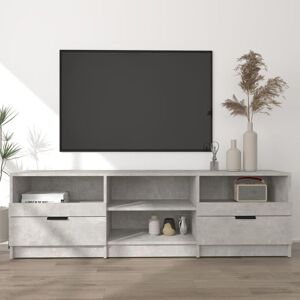 Tv Cabinet Concrete Grey 150x33.5x45 cm Engineered Wood - Royalton