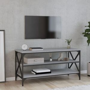 Tv Cabinet Grey Sonoma 100x40x50 cm Engineered Wood - Royalton