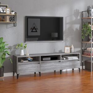 Tv Cabinet Grey Sonoma 150x30x44.5 cm Engineered Wood - Royalton