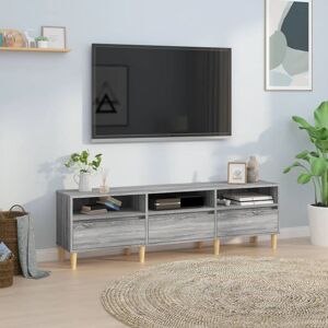 Tv Cabinet Grey Sonoma 150x30x44.5 cm Engineered Wood - Royalton