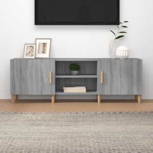 Tv Cabinet Grey Sonoma 150x30x50 cm Engineered Wood - Royalton