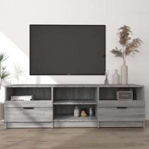 Tv Cabinet Grey Sonoma 150x33.5x45 cm Engineered Wood - Royalton