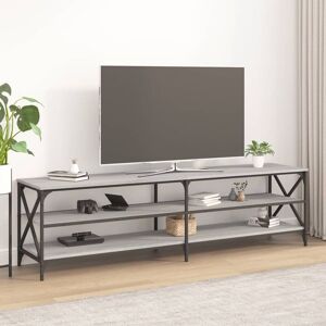 Tv Cabinet Grey Sonoma 180x40x50 cm Engineered Wood - Royalton