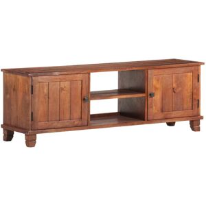 Tv Cabinet Honey Brown 120x30x41 cm Solid Acacia Wood - Royalton