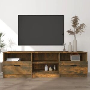 Tv Cabinet Smoked Oak 150x33.5x45 cm Engineered Wood - Royalton