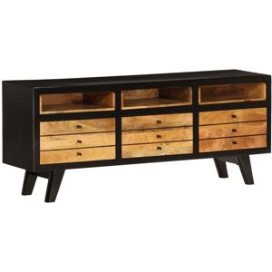 Tv Cabinet Solid Mango Wood 120x30x50 cm - Royalton