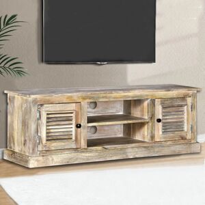 Tv Cabinet Solid Mango Wood - Royalton