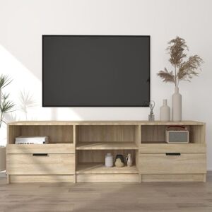 Royalton TV Cabinet Sonoma Oak 150x33.5x45 cm Engineered Wood