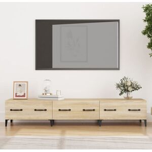 Tv Cabinet Sonoma Oak 150x34,5x30 cm Engineered Wood - Royalton