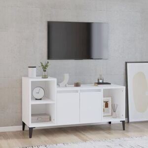 Tv Cabinet White 100x35x55 cm Engineered Wood - Royalton