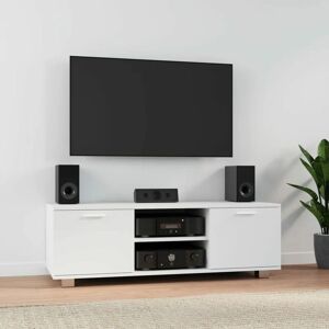 Royalton TV Cabinet White 120x40.5x35 cm Engineered Wood