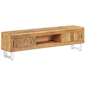 Tv Stand Solid Reclaimed Wood 140x30x40 cm - Royalton