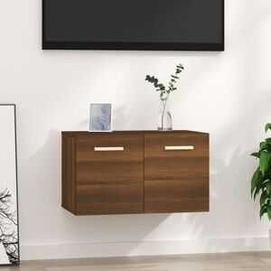 Wall Cabinet Brown Oak 60x36.5x35 cm Engineered Wood - Royalton