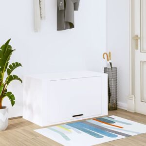 Wall-mounted Shoe Cabinet White 70x35x38 cm Engineered Wood - Royalton