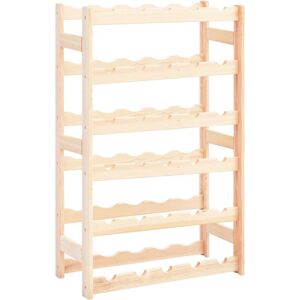 Berkfield Home - Royalton Wine Rack for 30 Bottles Pinewood