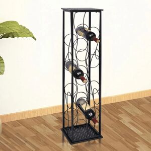 Berkfield Home - Royalton Wine Rack for 8 Bottles Metal