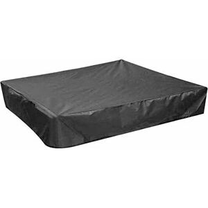 HOOPZI Sandbox Covers 120cm 120cm Waterproof Sandbox Cover Sandbox Cover Black Oxford Cloth with Drawstring for Sandbox