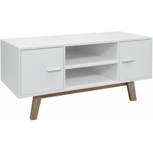 Birlea Furniture - Shard tv Unit White - White